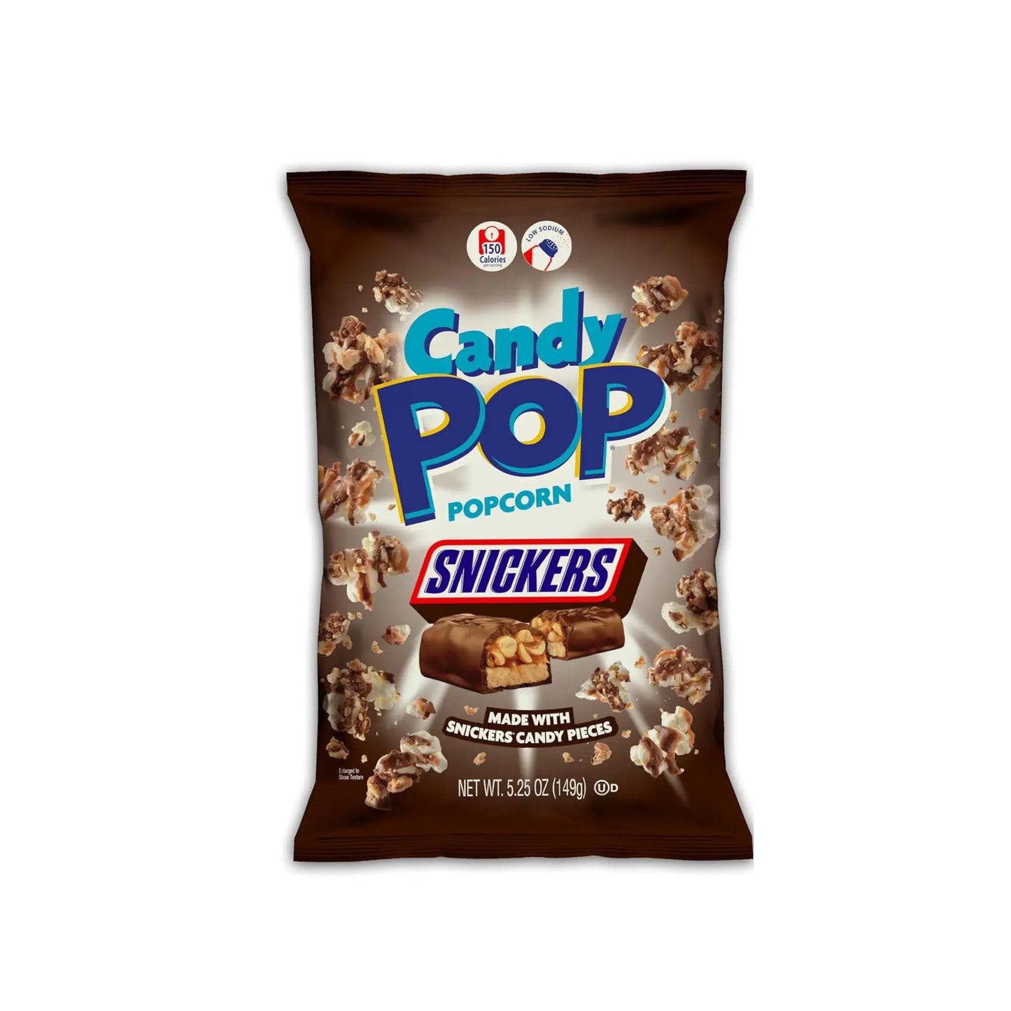 Candy POP Popcorn Snickers (Pack of 12) Good One Deals
