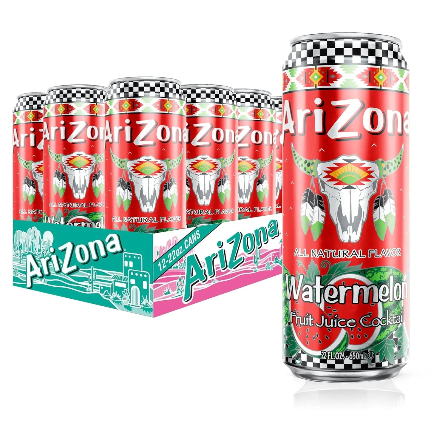 Arizona Can Drink 650ML (Pack of 24) Arizona