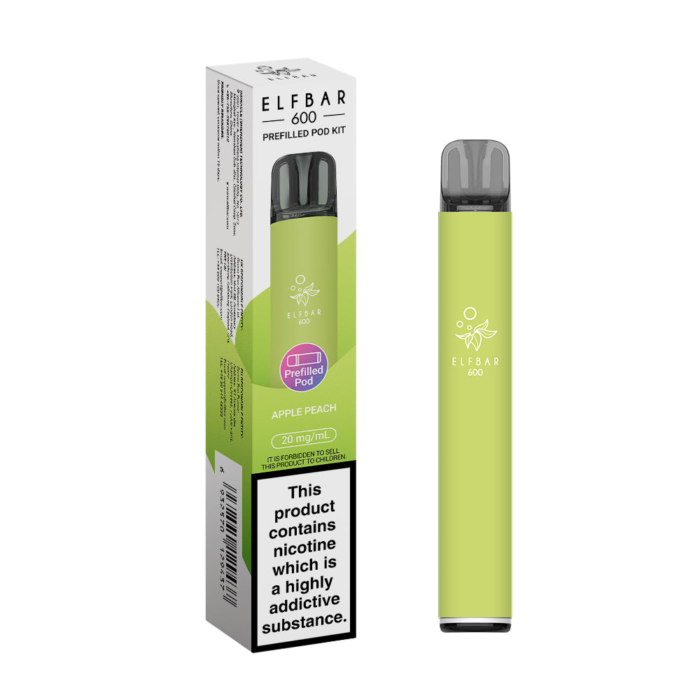 Elf Bar 600 Pre Filled Pod Kit (Pack 0f 10)