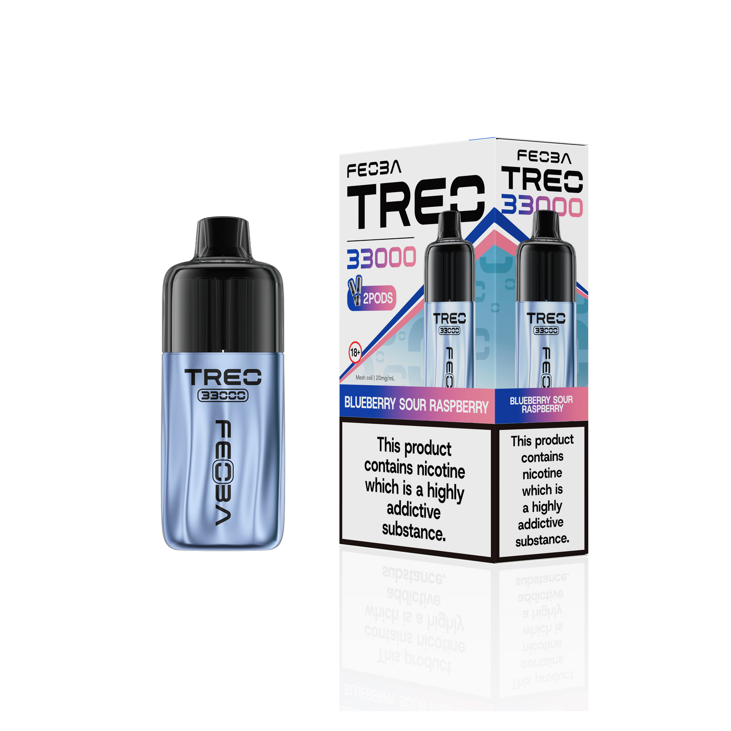Feoba Treo 33K Prefilled Vape Kit (Pack of 6)