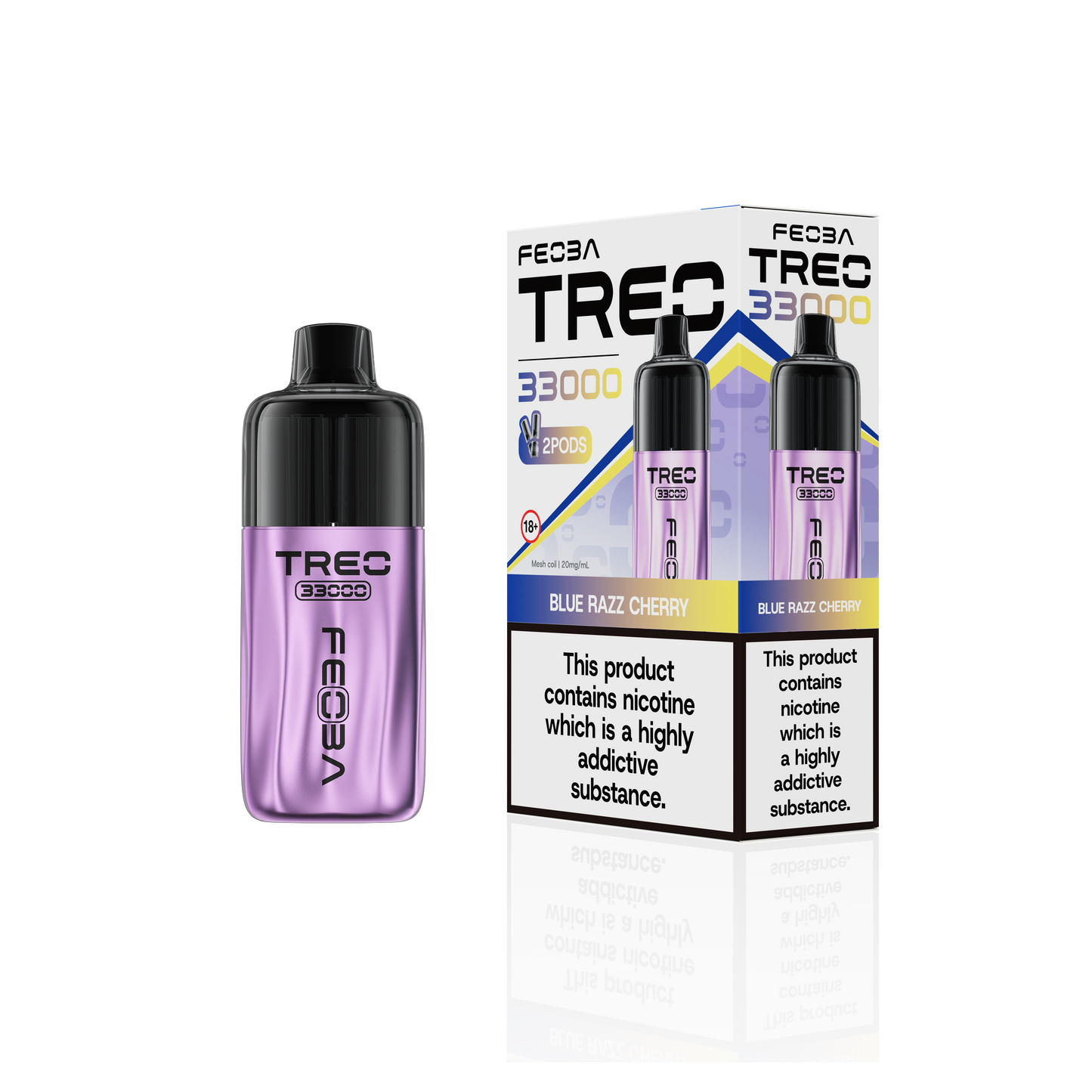 Feoba Treo 33K Prefilled Vape Kit (Pack of 6)