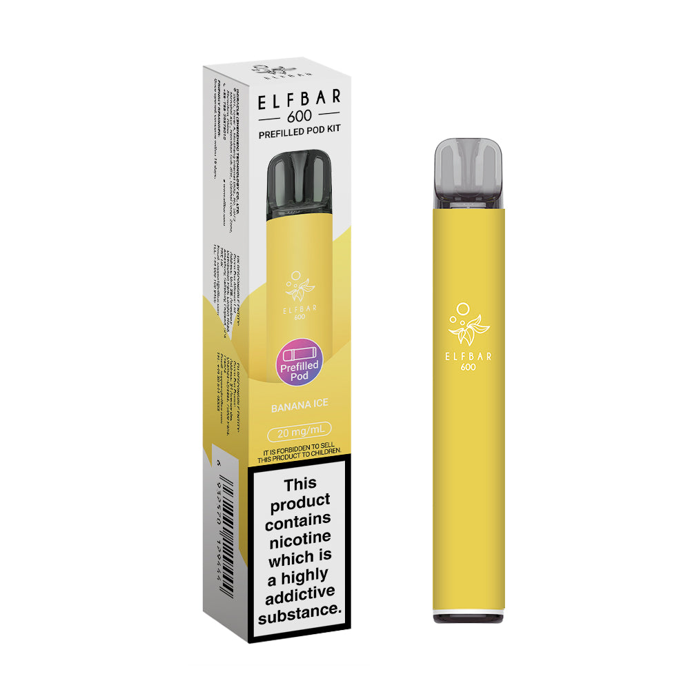 Elf Bar 600 Pre Filled Pod Kit (Pack 0f 10)