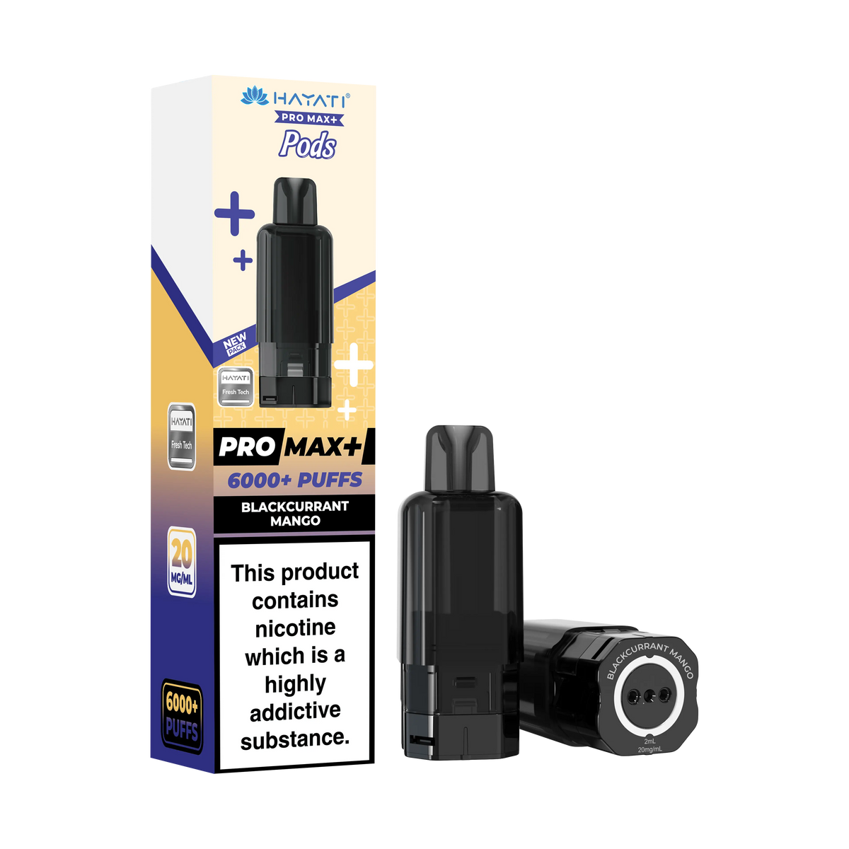 Hayati Pro Max+ Replacement Pods (Pack of 5)