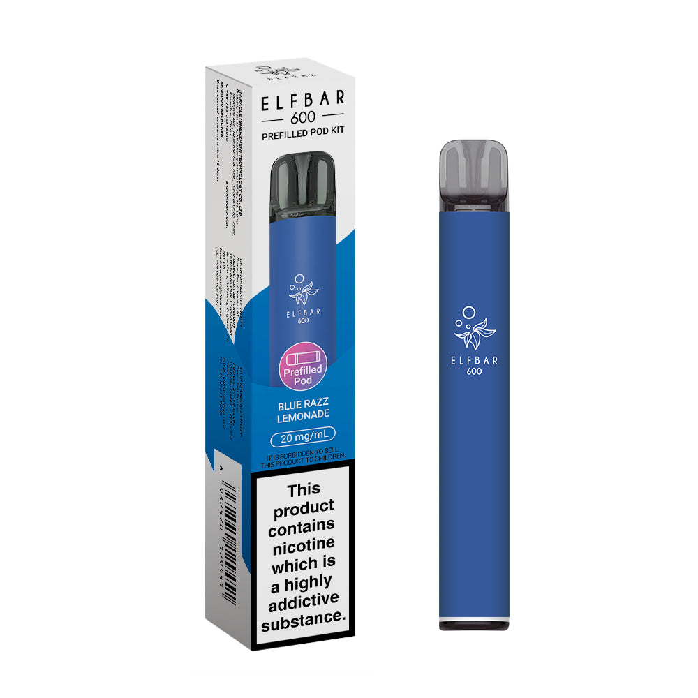 Elf Bar 600 Pre Filled Pod Kit (Pack 0f 10)