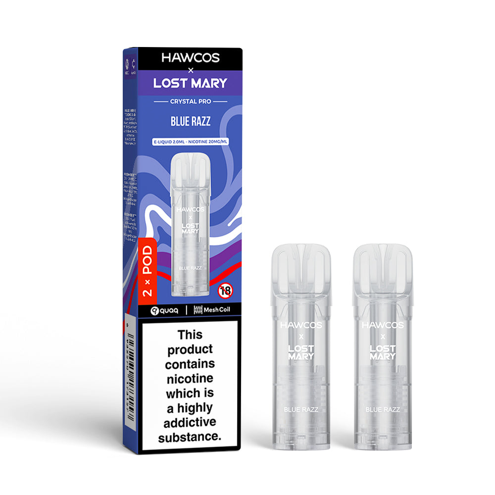 Hawcos x Lost Mary Crystal Pro Replacement Pods (Pack of 10)
