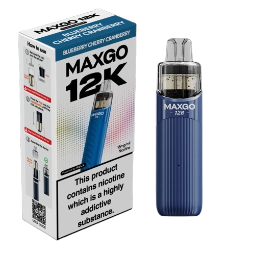 Relx Max-Go 12K Puffs Pre-Filled Pod Kit (Pack of 5) Relx