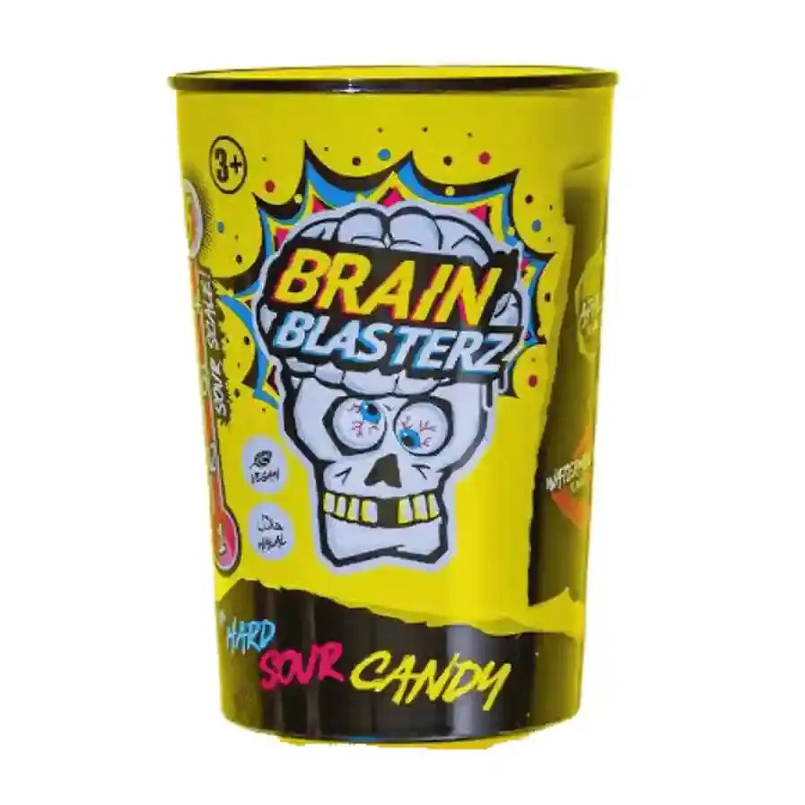 Brain Blasterz Super Sour Candy (Pack of 12) Brain Blasterz
