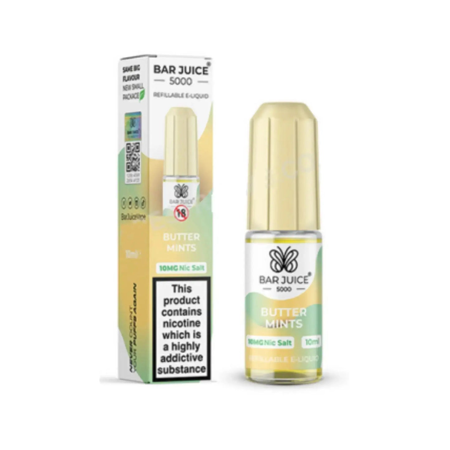 Bar Juice Nic Salts 10mg (Pack of 10) Bar Salts