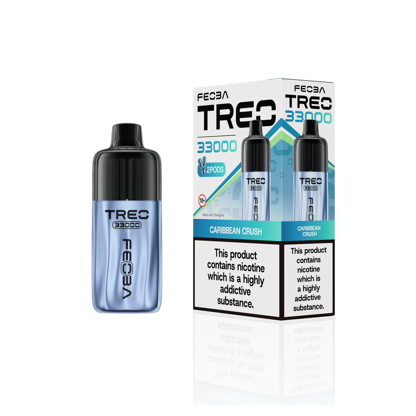 Feoba Treo 33K Prefilled Vape Kit (Pack of 6)