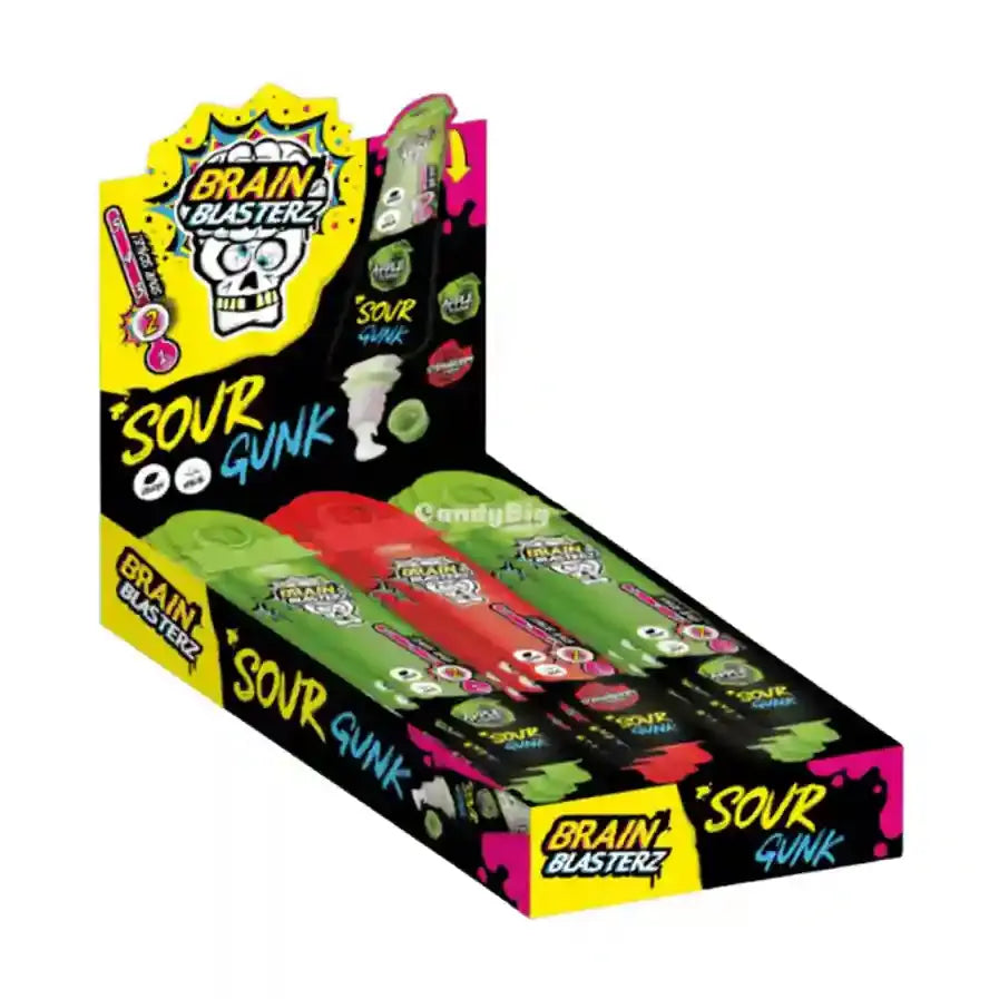 Brain Blasterz Sour Gunk (Pack of 12) Brain Blasterz