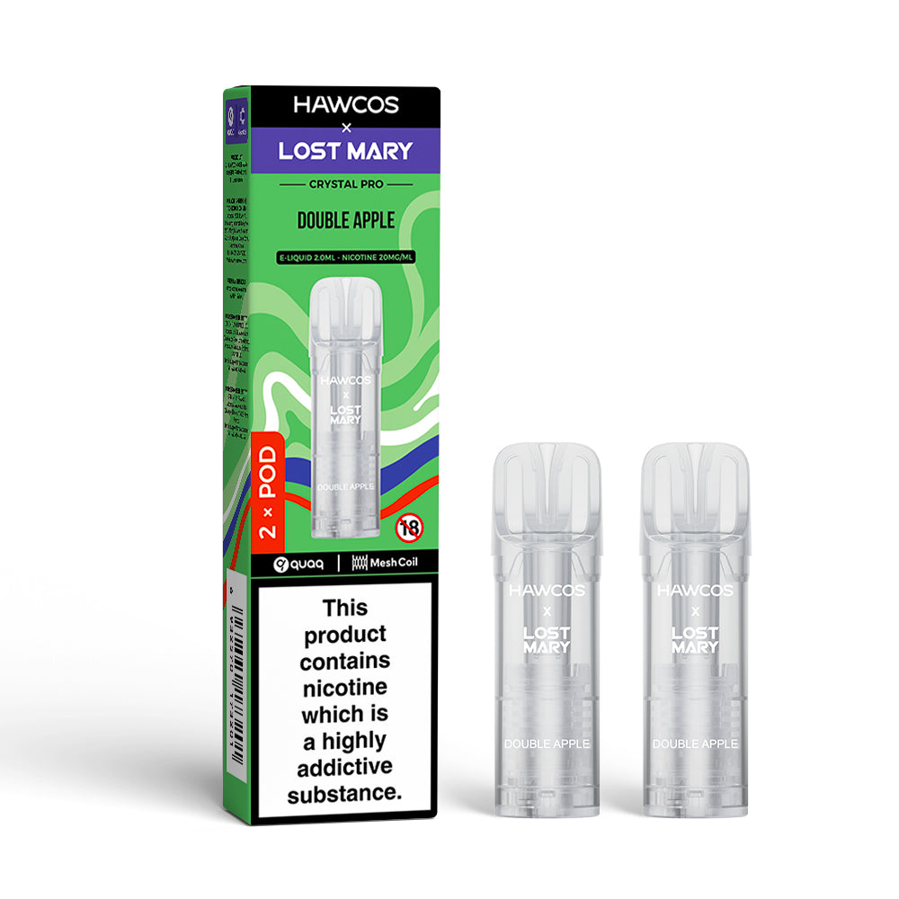 Hawcos x Lost Mary Crystal Pro Replacement Pods (Pack of 10)
