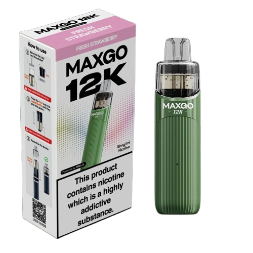 Relx Max-Go 12K Puffs Pre-Filled Pod Kit (Pack of 5) Relx
