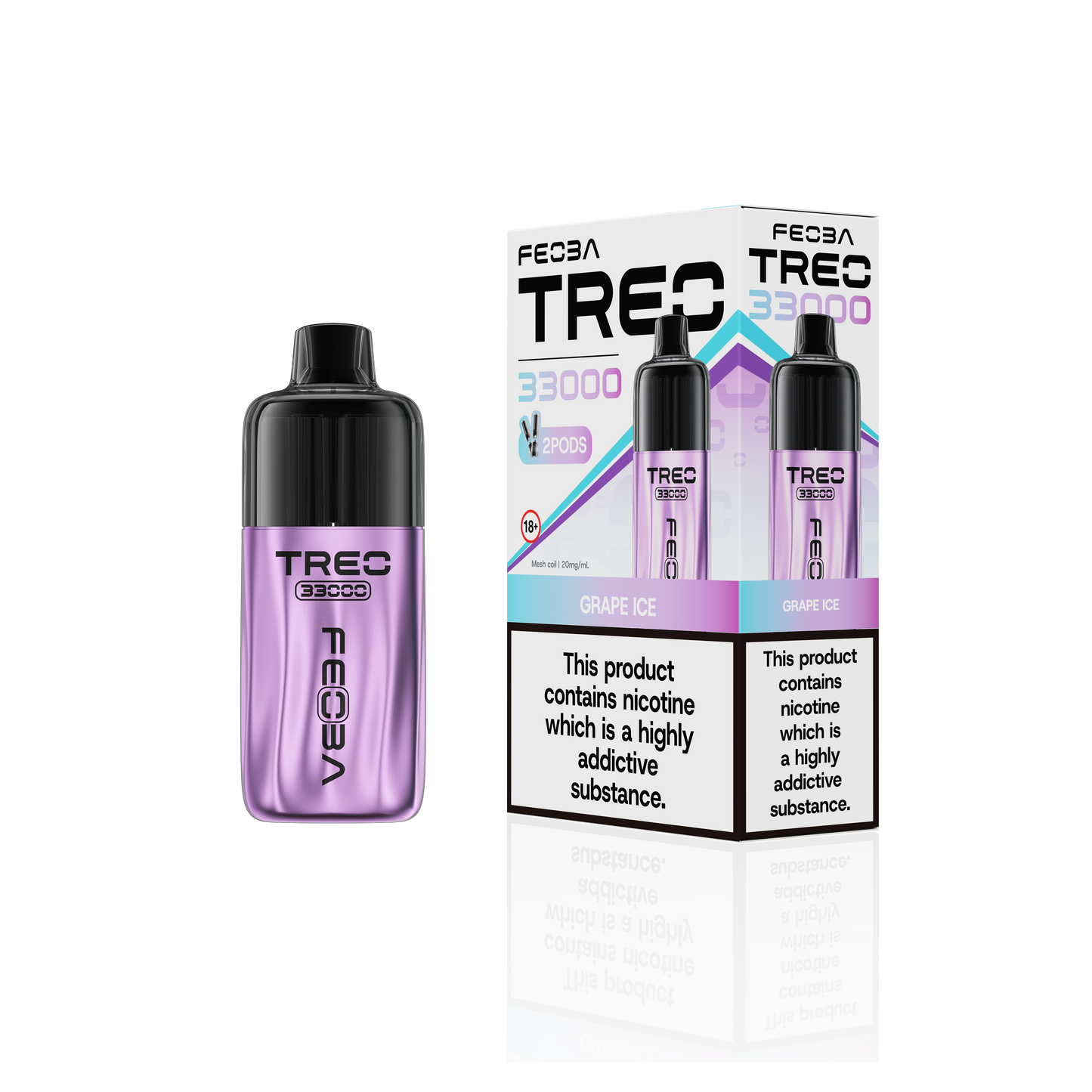 Feoba Treo 33K Prefilled Vape Kit (Pack of 6)