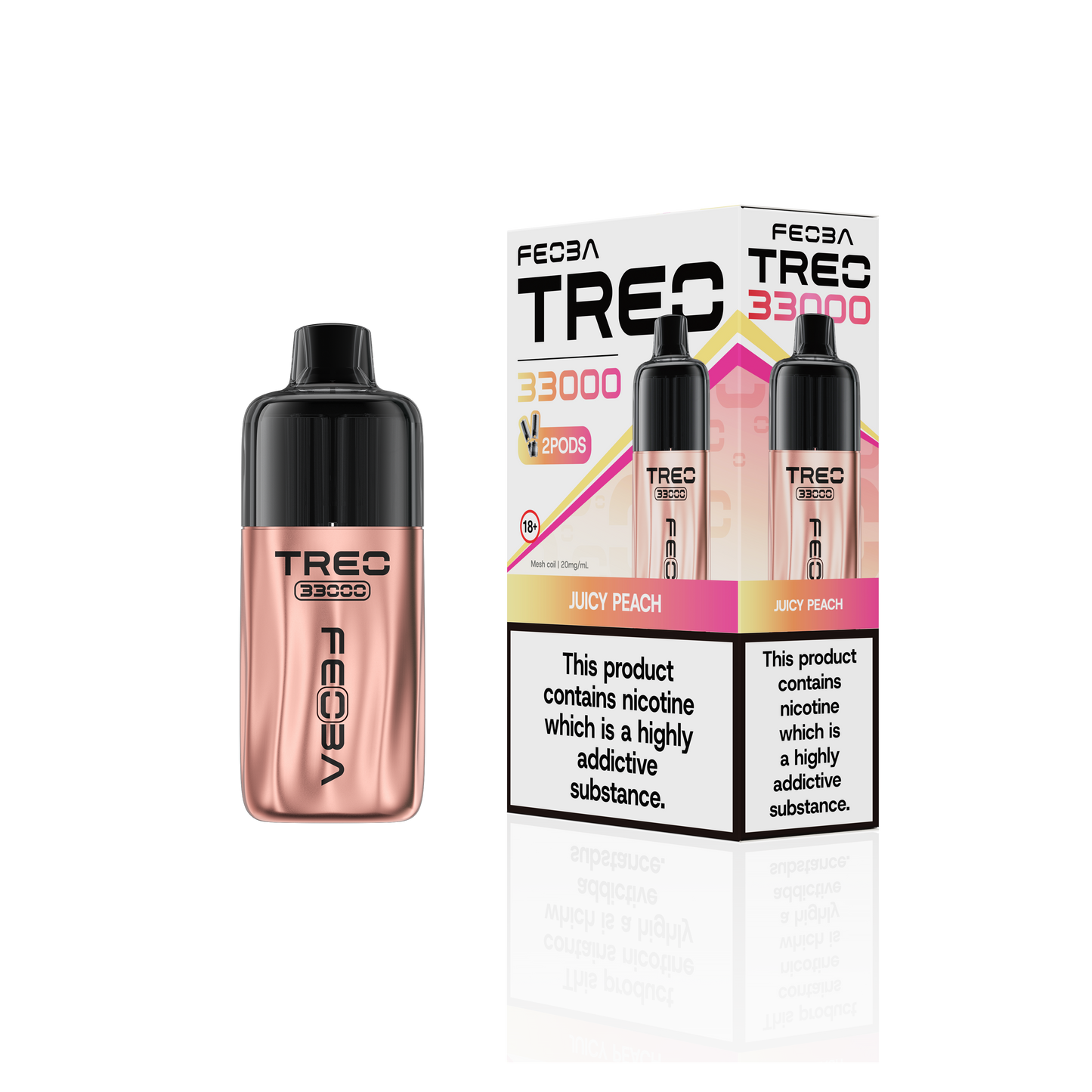 Feoba Treo 33K Prefilled Vape Kit (Pack of 6)