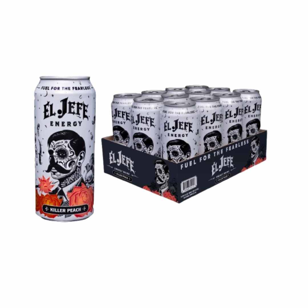 El Jefe 473ml Can (Pack of 12) - (Labels)