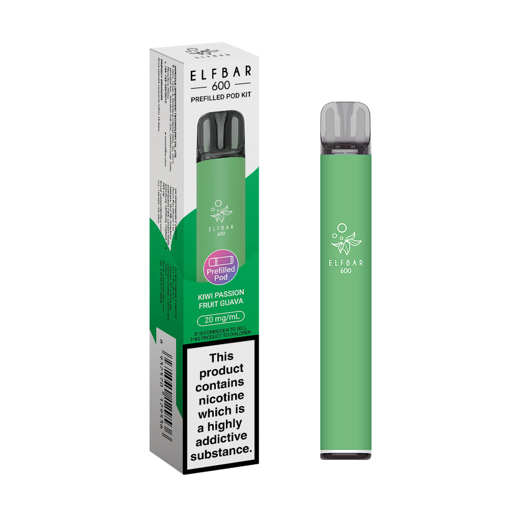 Elf Bar 600 Pre Filled Pod Kit (Pack 0f 10)