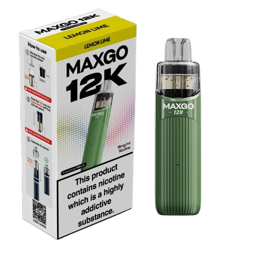 Relx Max-Go 12K Puffs Pre-Filled Pod Kit (Pack of 5) Relx