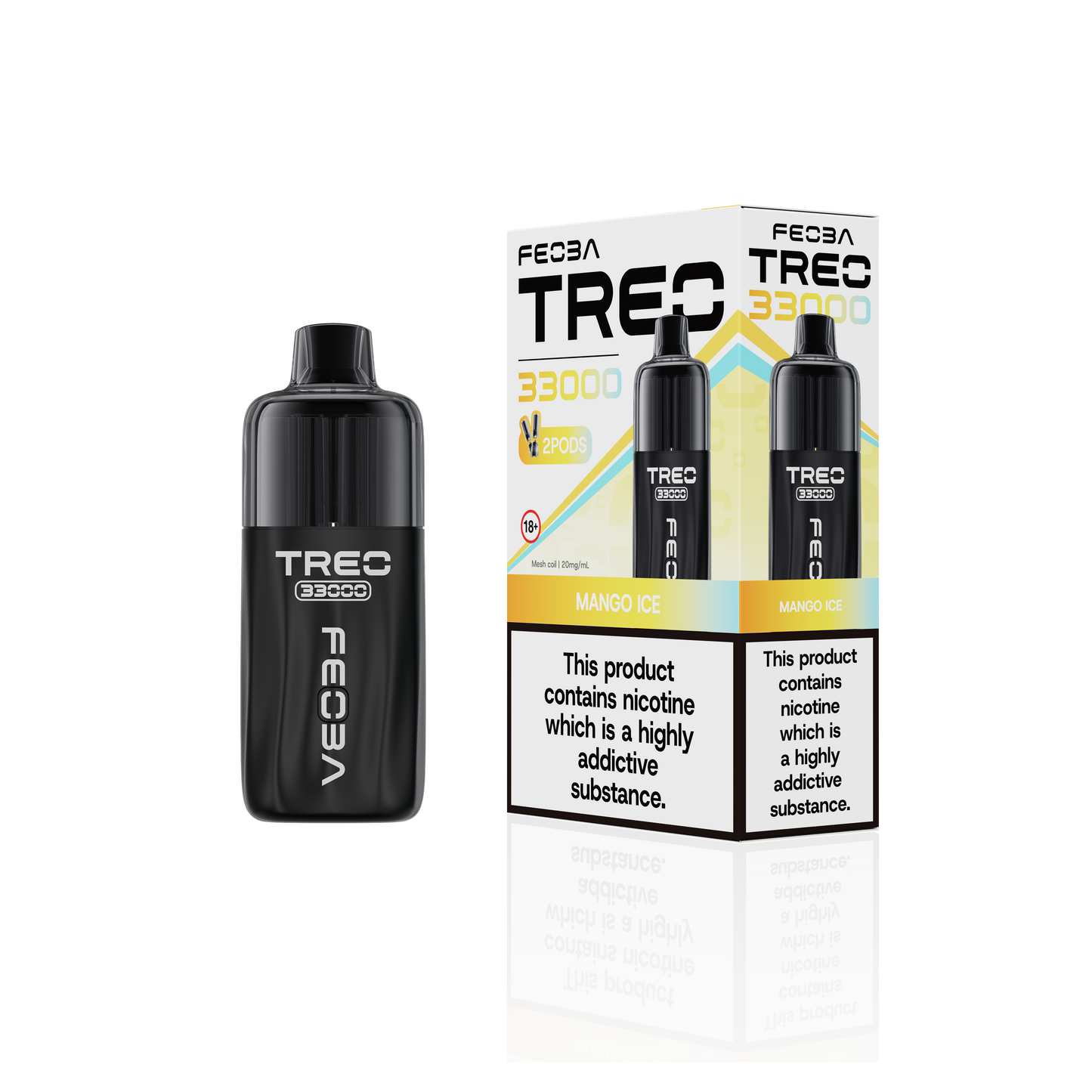 Feoba Treo 33K Prefilled Vape Kit (Pack of 6)