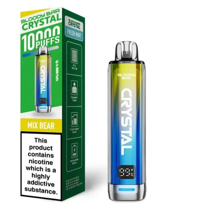 Bloody Bar Crystal 10K Pre-Filled Pod Kit (Pack of 10) bloody bar