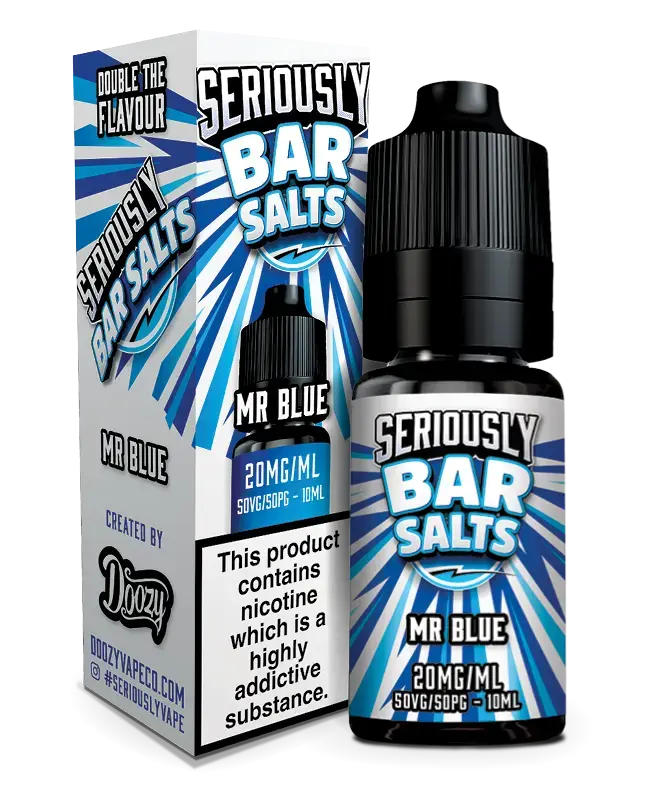 Doozy Seriously Bar Nic Salts 20mg (Pack of 10)