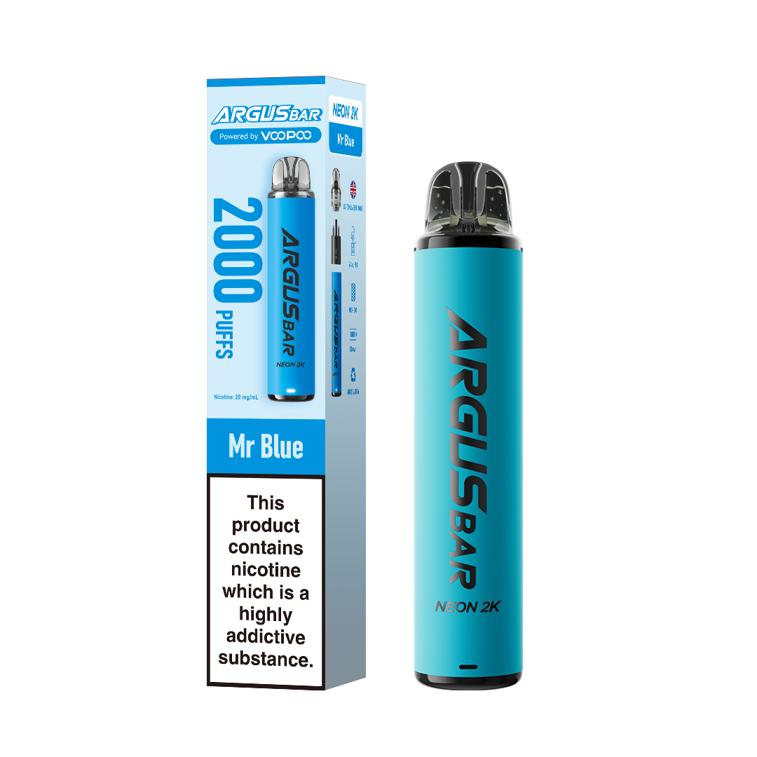 Voopoo Argus Neon 2000 Pre-Filled Pod Kit (Pack of 10)