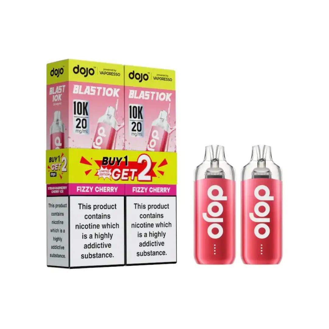 Dojo Blast 10K Pre-Filled Pod Kit Buy 1 Get 2 offer (Pack of 5)