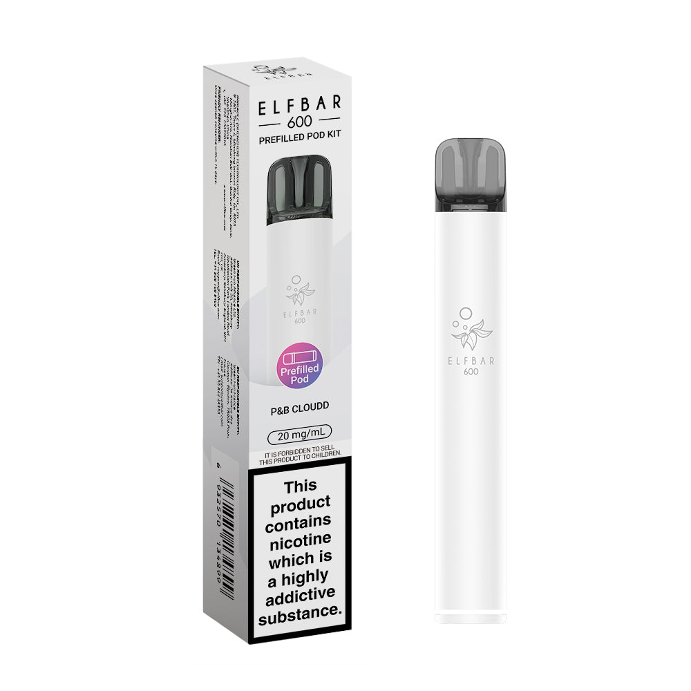 Elf Bar 600 Pre Filled Pod Kit (Pack 0f 10)