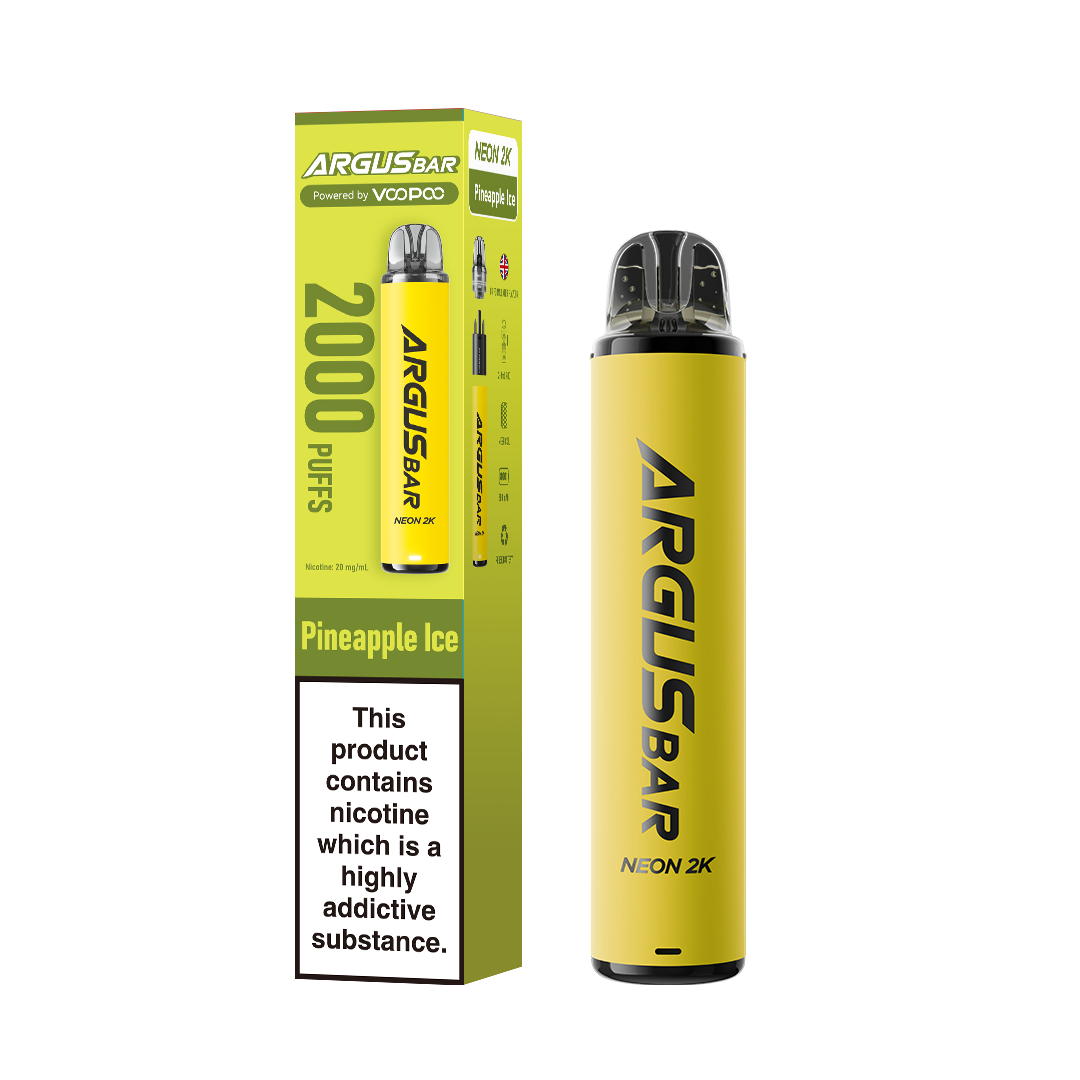 Voopoo Argus Neon 2000 Pre-Filled Pod Kit (Pack of 10)