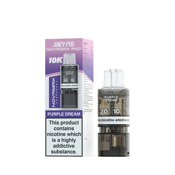 Juicy Pod Novamax 10K Replacement Pods (Pack of 10) Juicy Pod