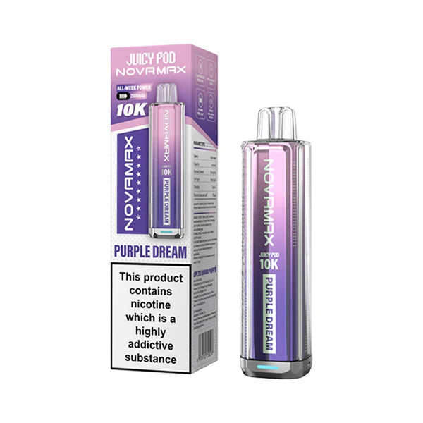 Juicy Pod Novamax 10K Pre-Filled Vape Kit (Pack of 5) Juicy Pod