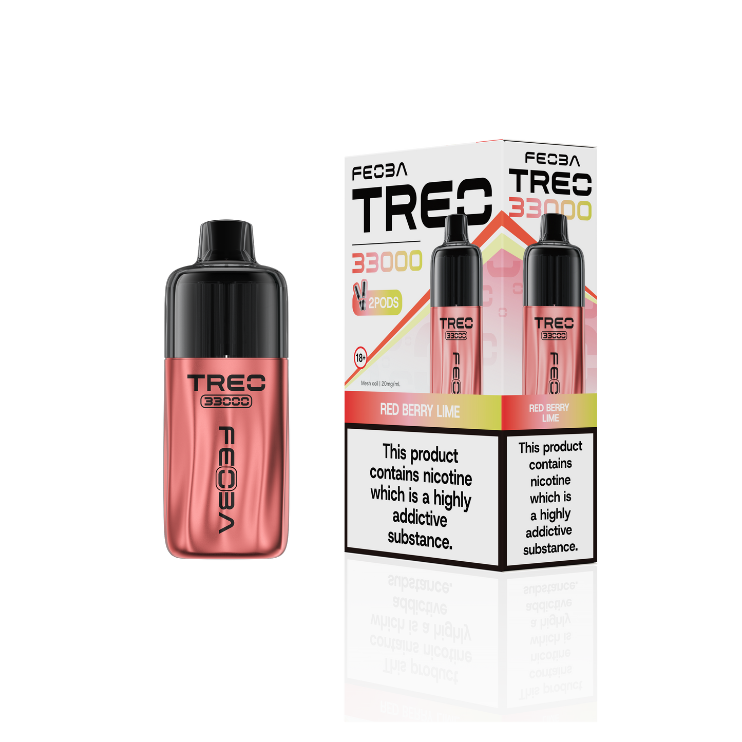 Feoba Treo 33K Prefilled Vape Kit (Pack of 6)