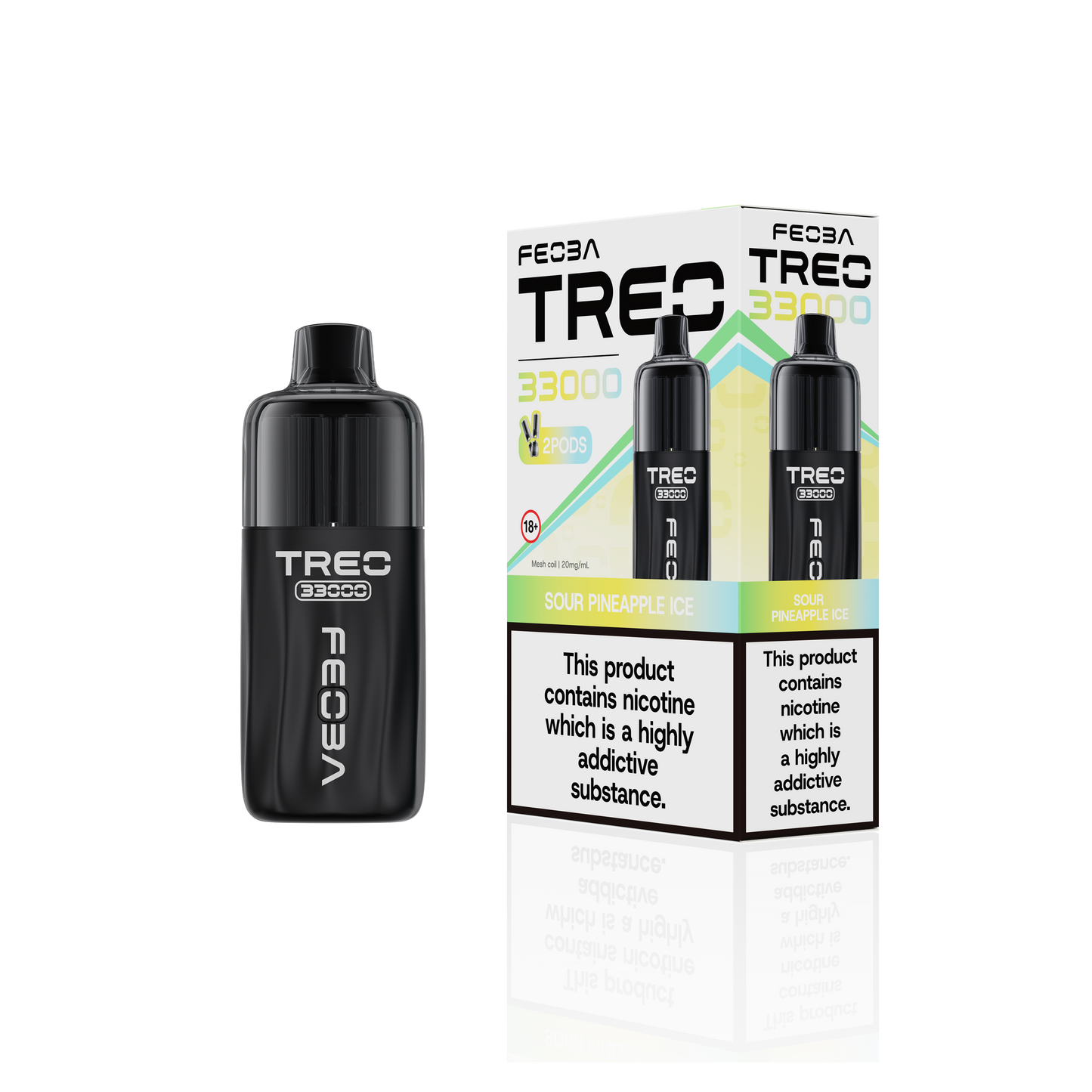 Feoba Treo 33K Prefilled Vape Kit (Pack of 6)