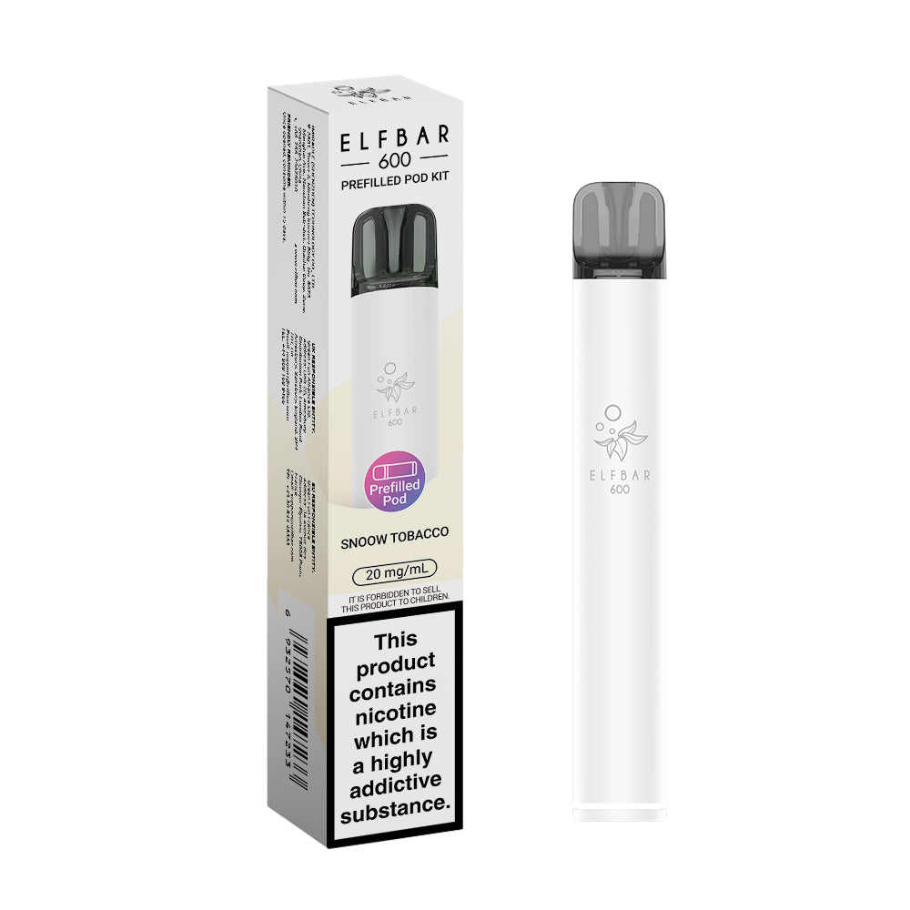 Elf Bar 600 Pre Filled Pod Kit (Pack 0f 10)