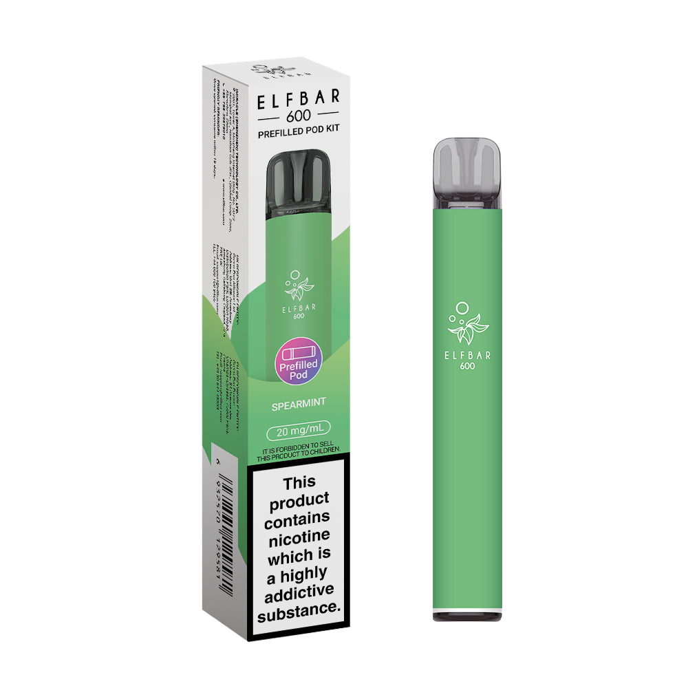 Elf Bar 600 Pre Filled Pod Kit (Pack 0f 10)
