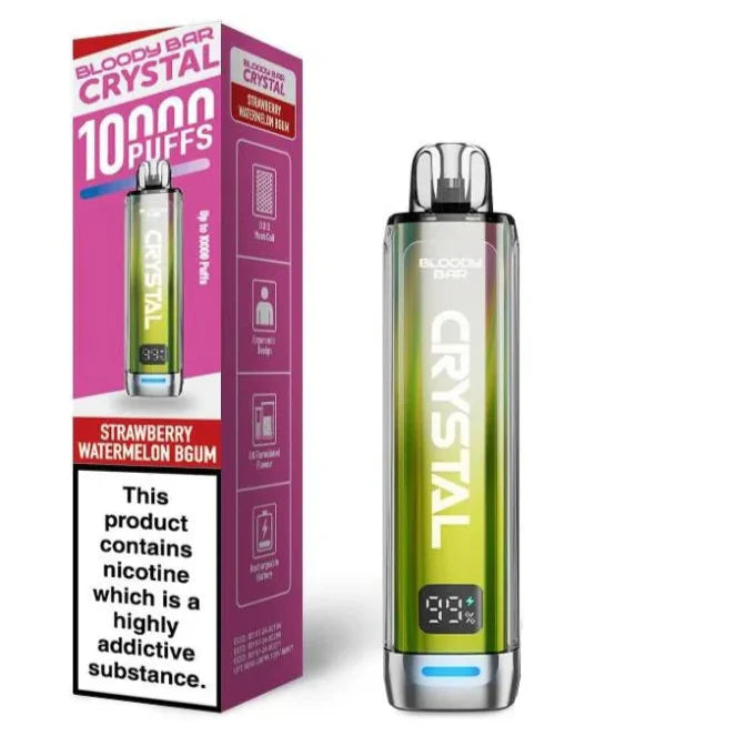 Bloody Bar Crystal 10K Pre-Filled Pod Kit (Pack of 10) bloody bar