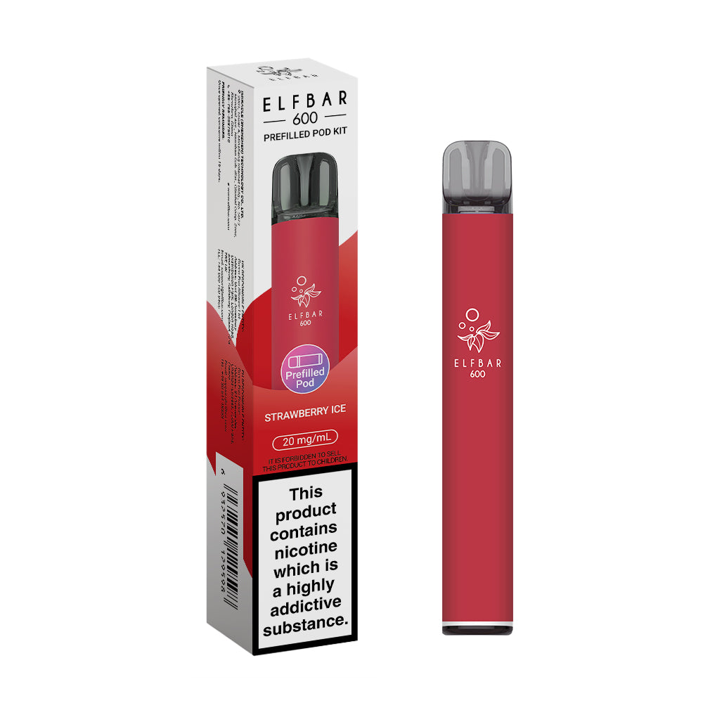 Elf Bar 600 Pre Filled Pod Kit (Pack 0f 10)