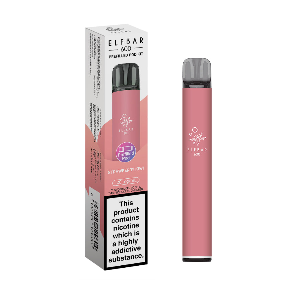 Elf Bar 600 Pre Filled Pod Kit (Pack 0f 10)