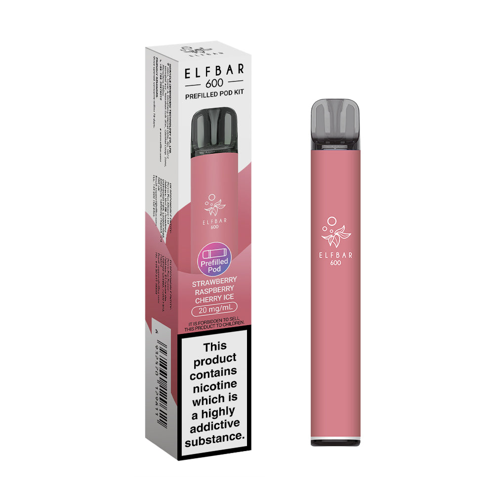 Elf Bar 600 Pre Filled Pod Kit (Pack 0f 10)