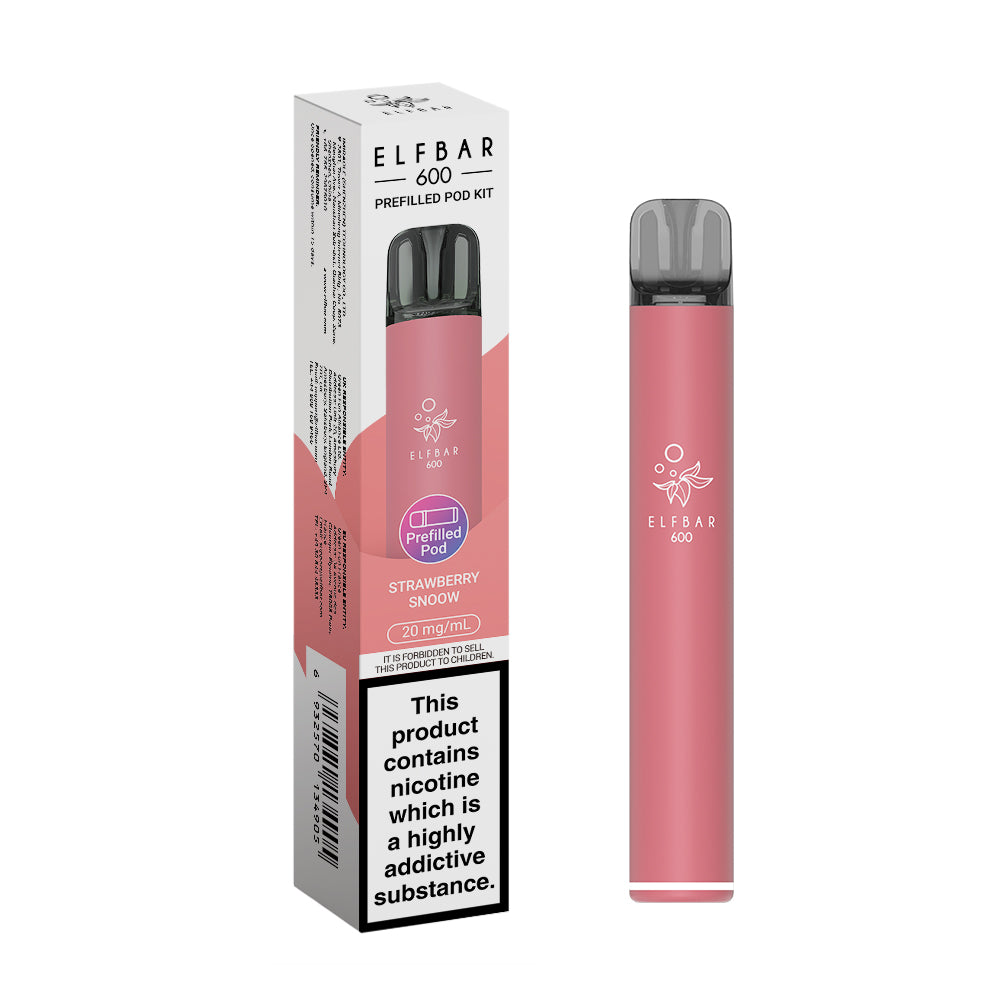 Elf Bar 600 Pre Filled Pod Kit (Pack 0f 10)