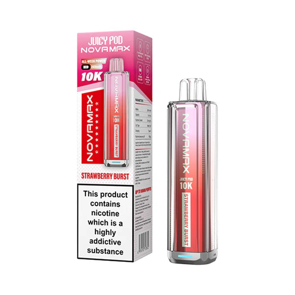 Juicy Pod Novamax 10K Pre-Filled Vape Kit (Pack of 5) Juicy Pod