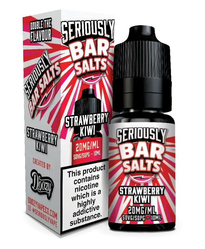 Doozy Seriously Bar Nic Salts 20mg (Pack of 10)