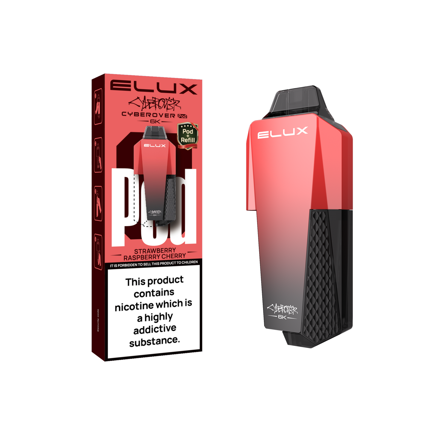 ELUX Cyber-Rover 6000 Replacement Pod Kit (Pack of 5)