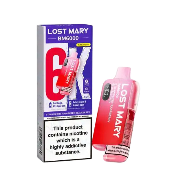 Lost Mary BM6000 Pre-Filled Pod Kit (Pack of 5)