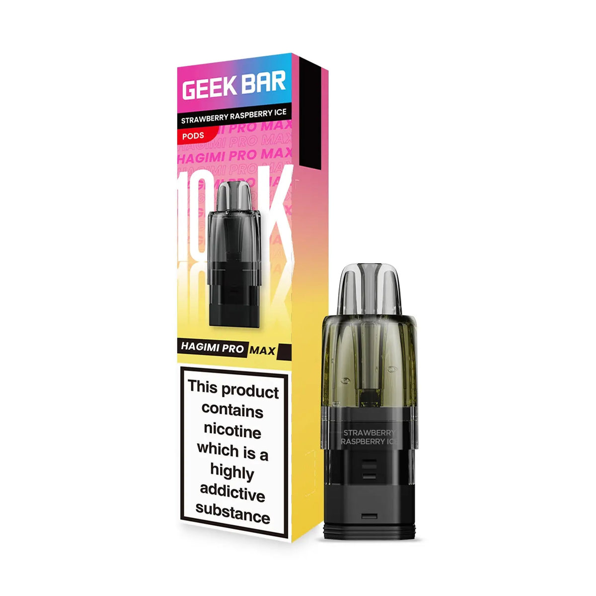 Geek Bar Hagimi Pro Max 10K Replacement Pods (Pack of 1)
