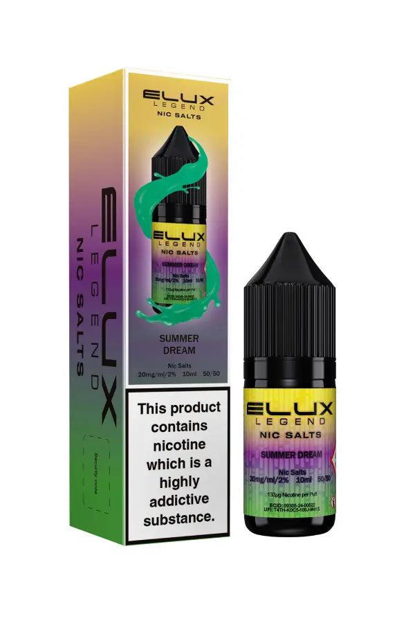 Elux Legend Nic Salts 10mg (Pack of 10)