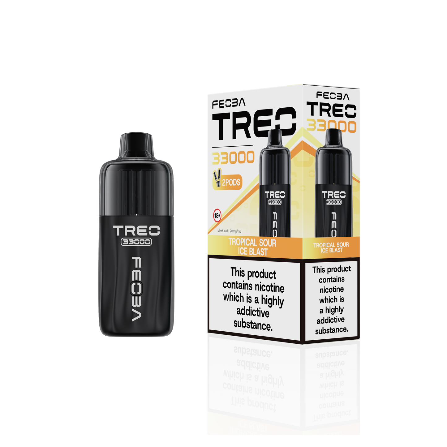 Feoba Treo 33K Prefilled Vape Kit (Pack of 6)