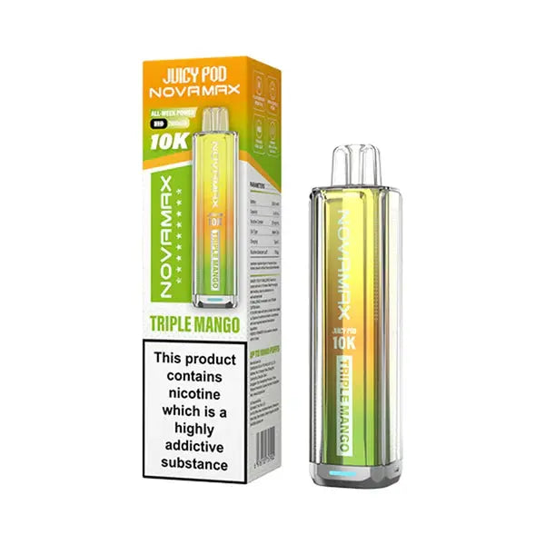 Juicy Pod Novamax 10K Pre-Filled Vape Kit (Pack of 5) Juicy Pod