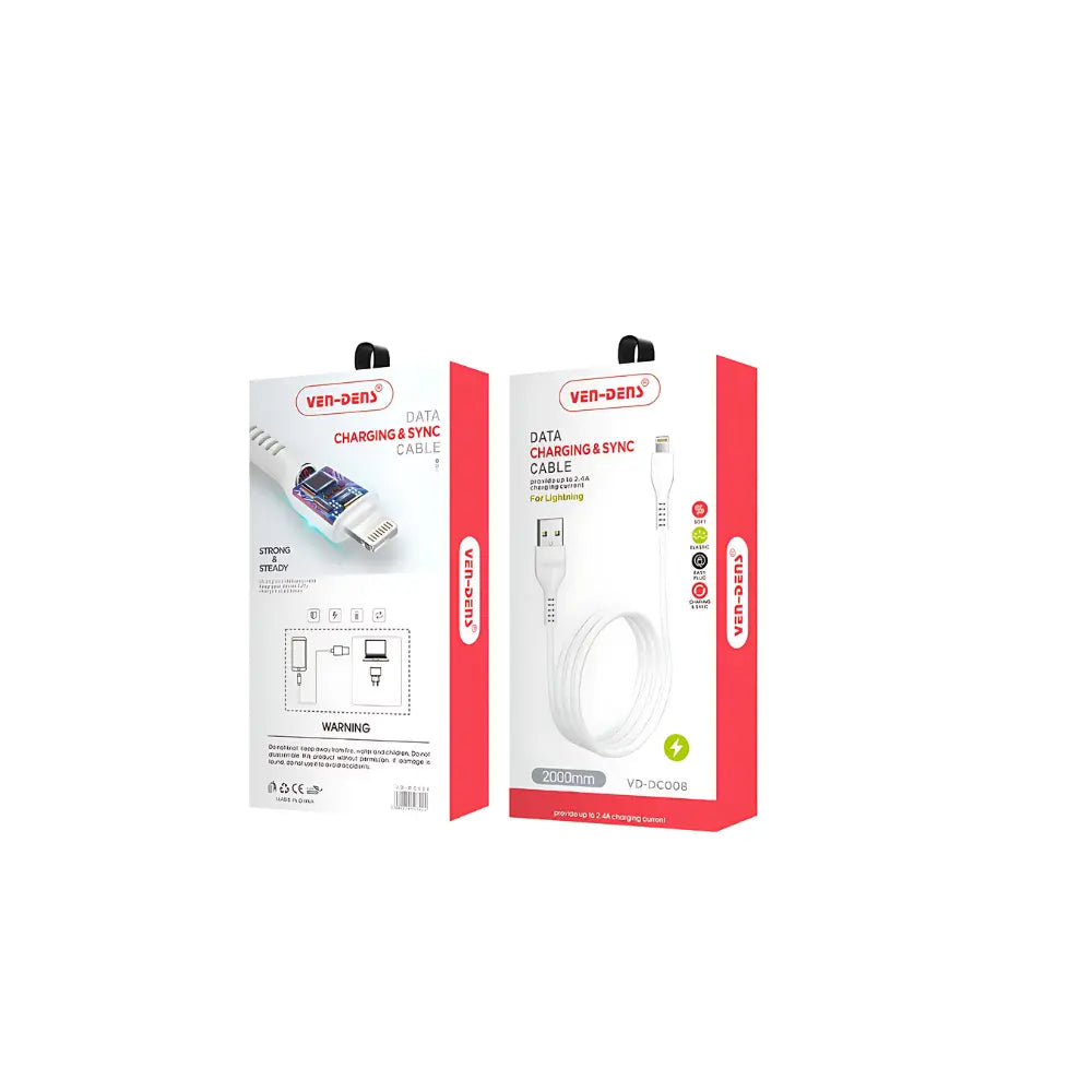 Ven-Dens USB A to Lightening Cable(VD-DC005) Ven-Dens