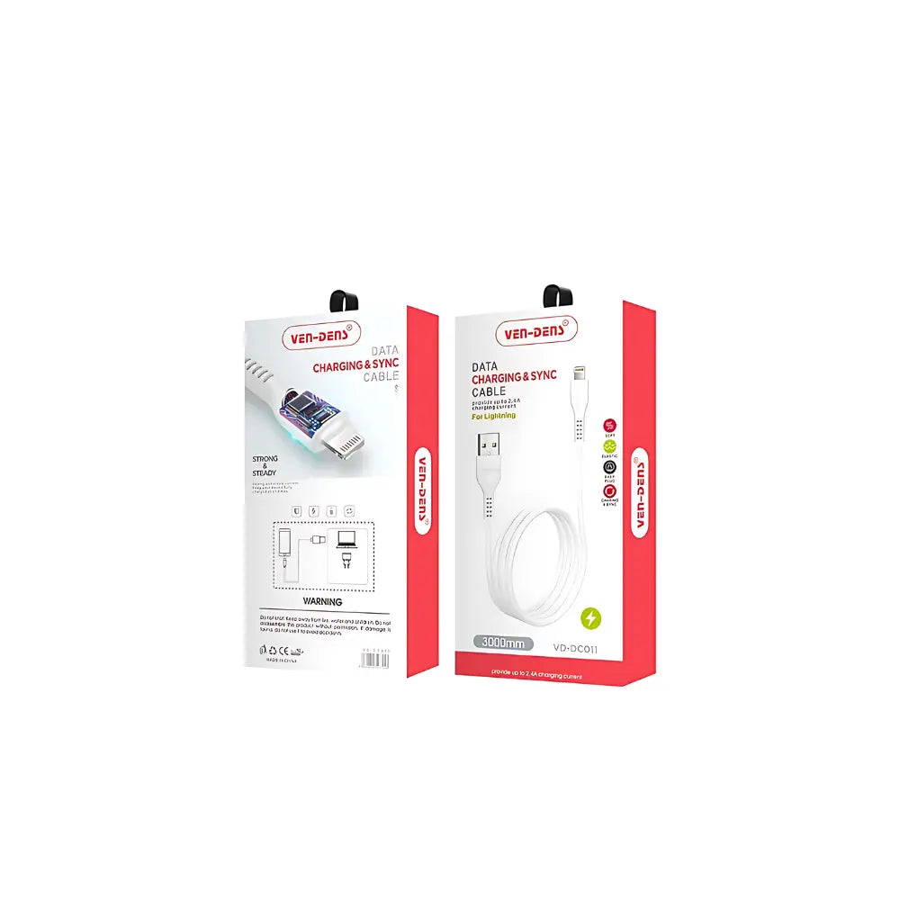 Ven-Dens USB A to Lightening Cable(VD-DC005) Ven-Dens