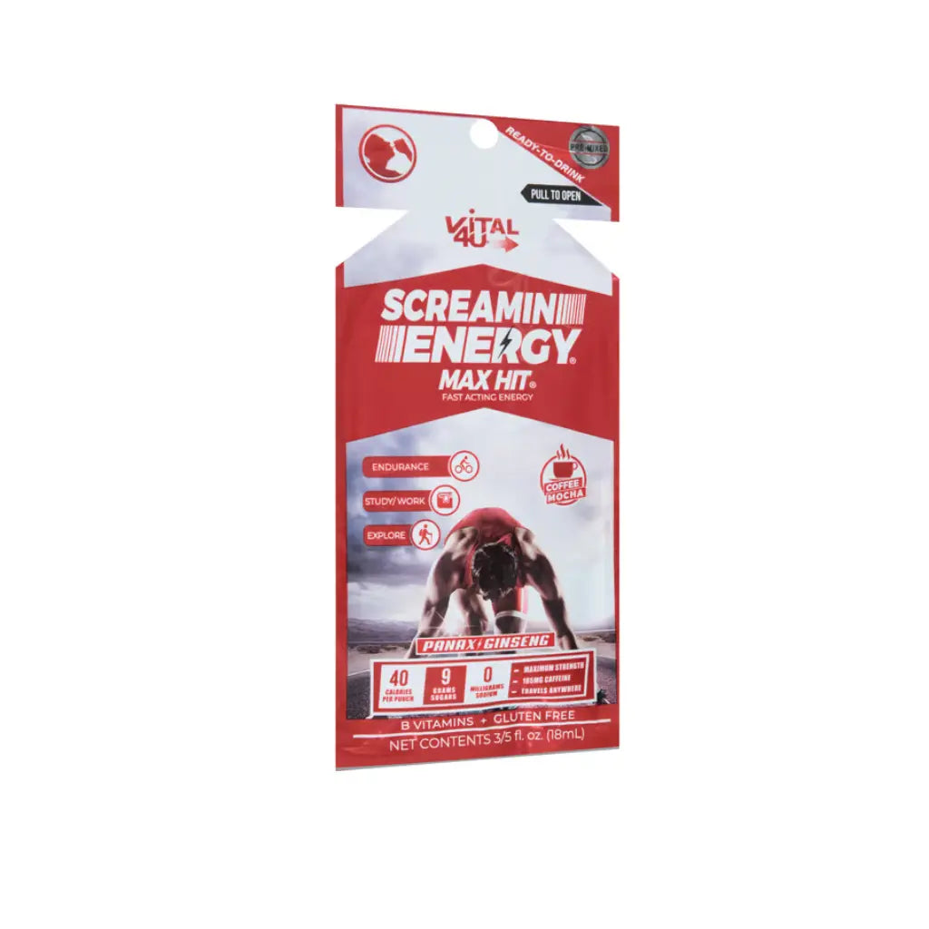 Screamin Energy Max Hit Pre-Workout Shot (Pack of 12) Good One Deals